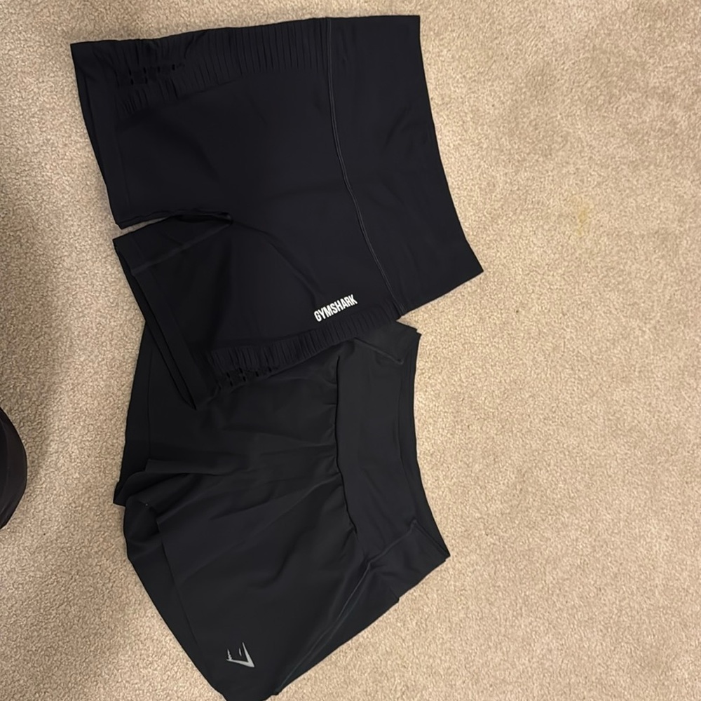 Gymshark two pair shorts bundle